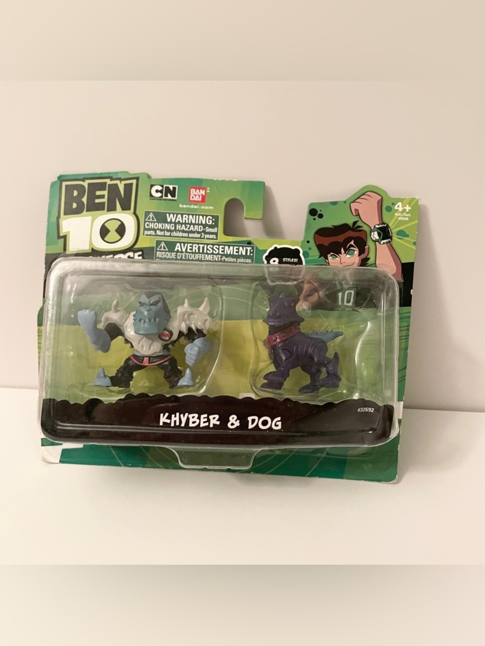 Ben 10 Omniverse Khyber & Dog 2" Mini Figure 2-Pack Bandai #32692